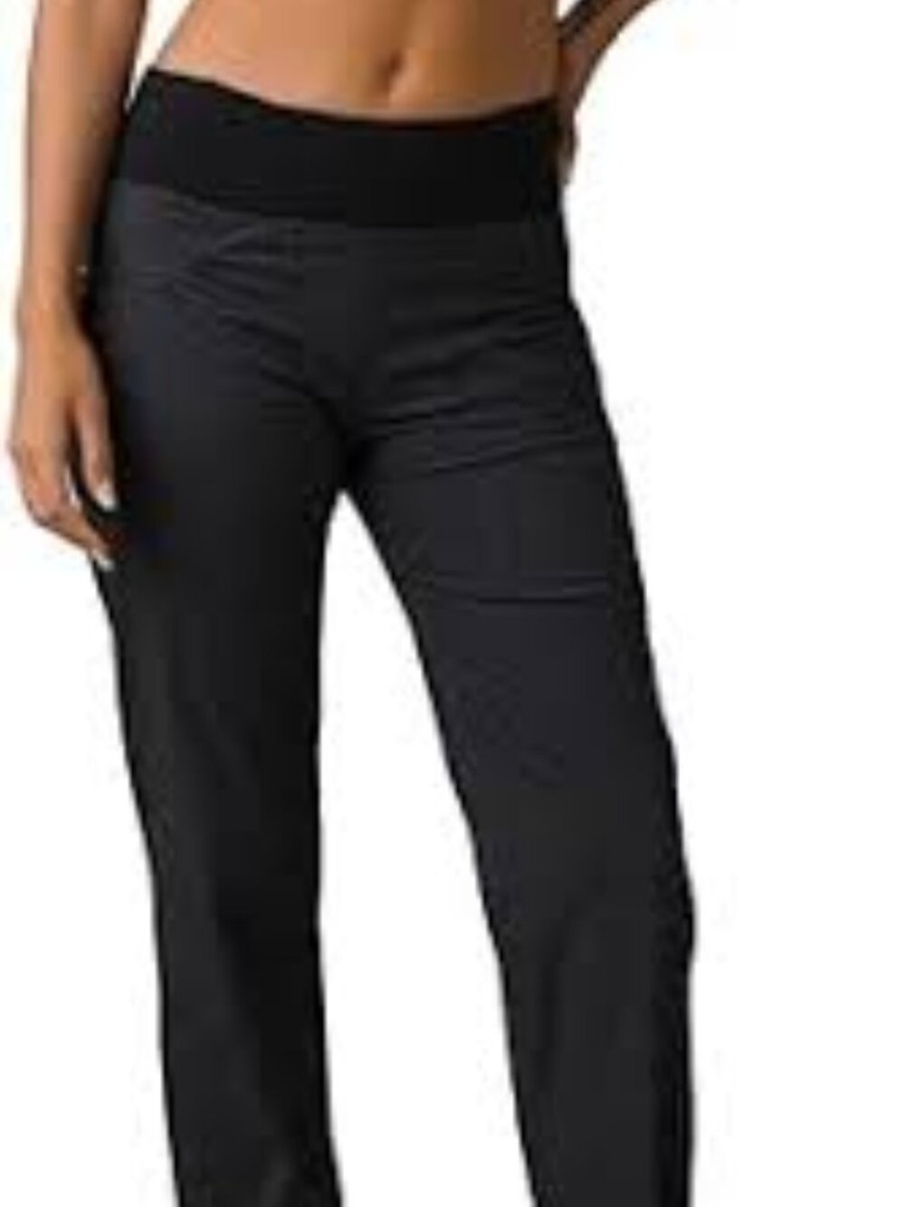 Prana Summit Straight Leg Women's M Outdoor Hiking Drawstring Ankle Yoga Pants